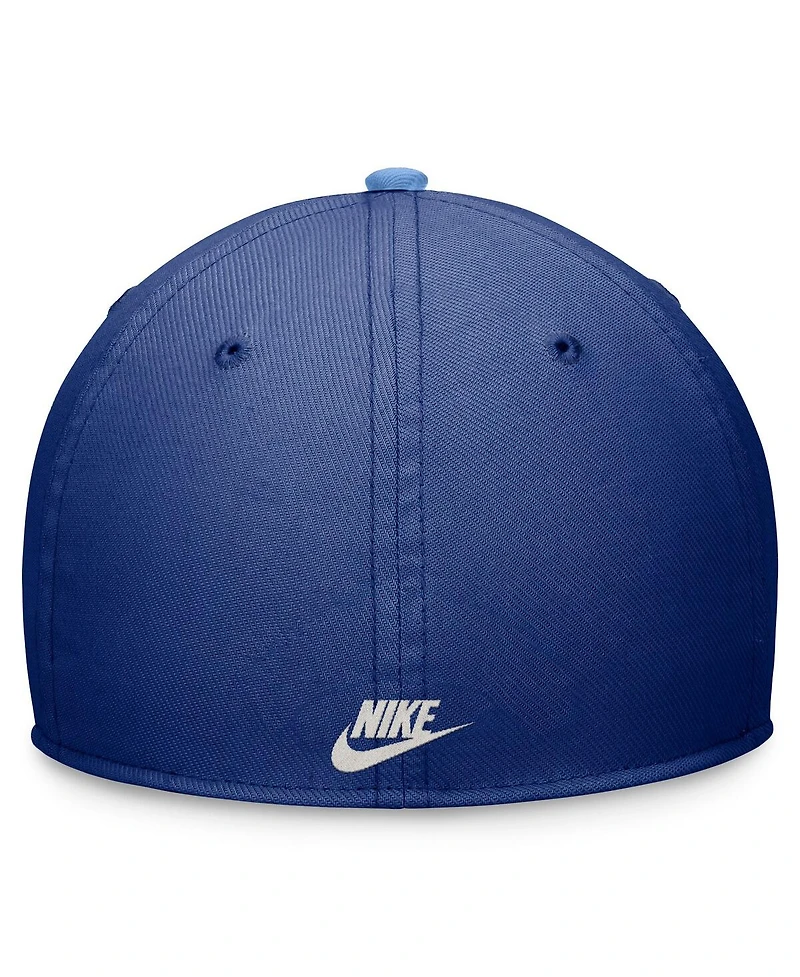 Nike Men's Royal/Powder Blue Toronto Blue Jays Cooperstown Collection Rewind Swooshflex Performance Hat