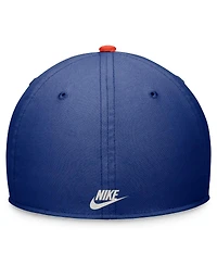 Nike Men's Royal/Orange New York Mets Cooperstown Collection Rewind Swooshflex Performance Hat