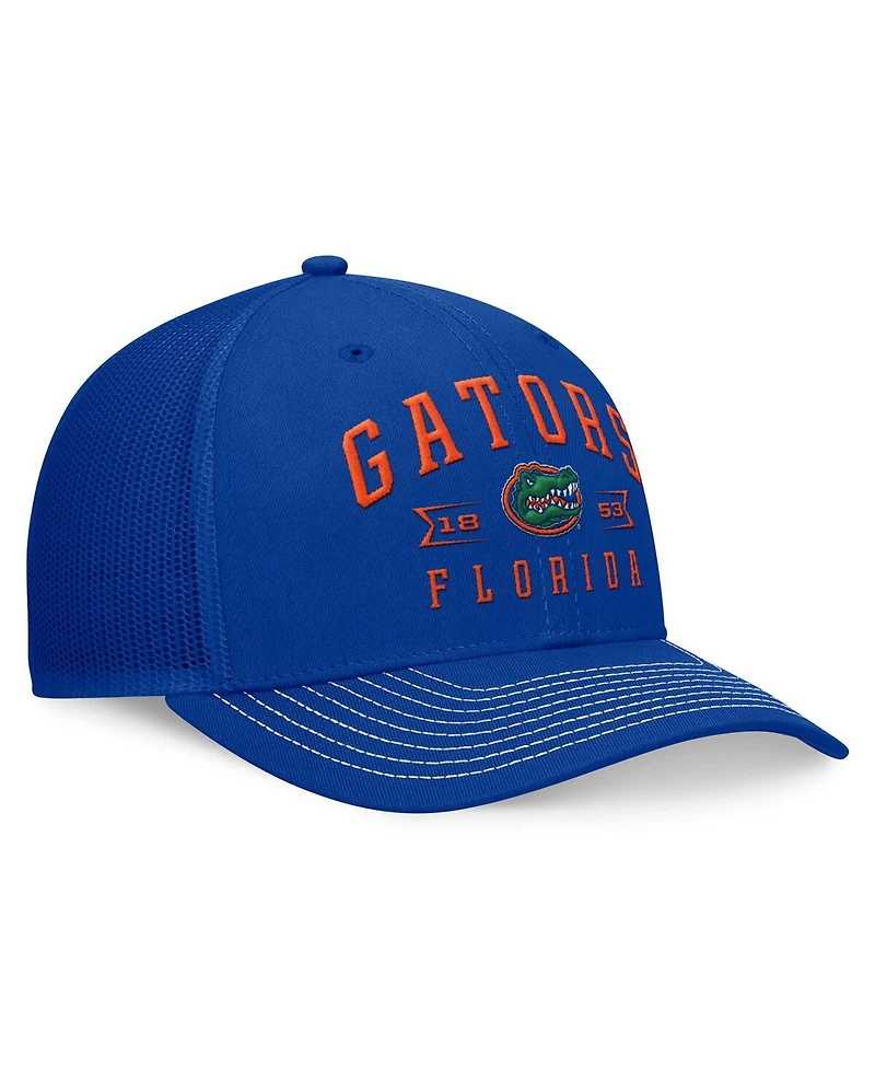 Top of the world Men's Royal Florida Gators Carson Trucker Adjustable Hat