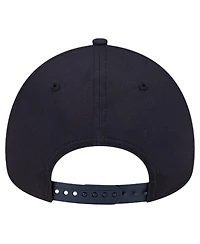 New Era Men's Navy Houston Astros Team Color A-Frame 9Forty Adjustable Hat