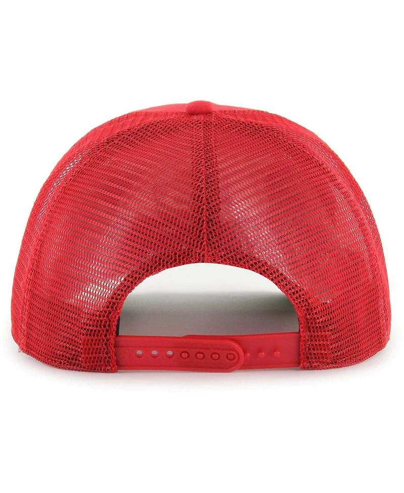 47 Brand Men's Red Kansas City Chiefs Mesh Hitch Trucker Adjustable Hat