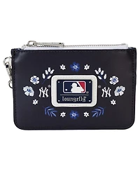 Loungefly New York Yankees Floral Wrist Clutch