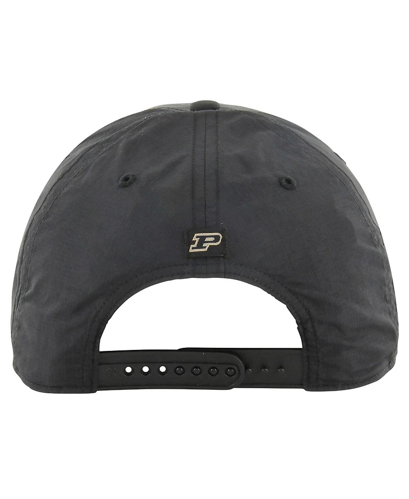 47 Men's Black Purdue Boilermakers Fairway Hitch Adjustable Hat