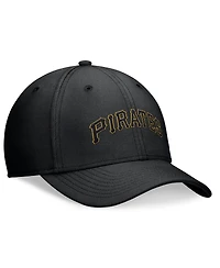 Nike Men's Black Pittsburgh Pirates Evergreen Performance Flex Hat