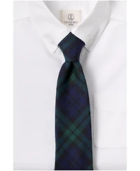 Lands' End Men's School Uniform Adult Plaid To Be Tied Tie
