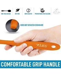 4pcs Silicone Spatula Set - Heat Resistant Tools for Cooking, Baking & Mixing