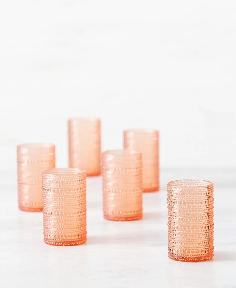 Fortessa Orbetto Outdoor Iced Beverage Glasses 13 Oz, Set of 4