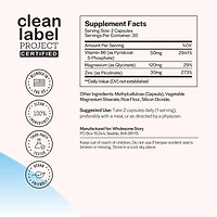 Wholesome Story 3-in-1 Zinc Picolinate Magnesium Glycinate Supplements with Vitamin B6 | Magnesium and Zinc Vitamin | Reproductive & Fertility Health,