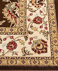 Safavieh Lyndhurst LNH553 Brown and Ivory 8' x 11' Area Rug