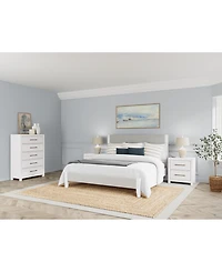 Catriona 3pc Bedroom Set (King Upholstered Bed, Chest & 2-Drawer Nightstand), Created for Macy's