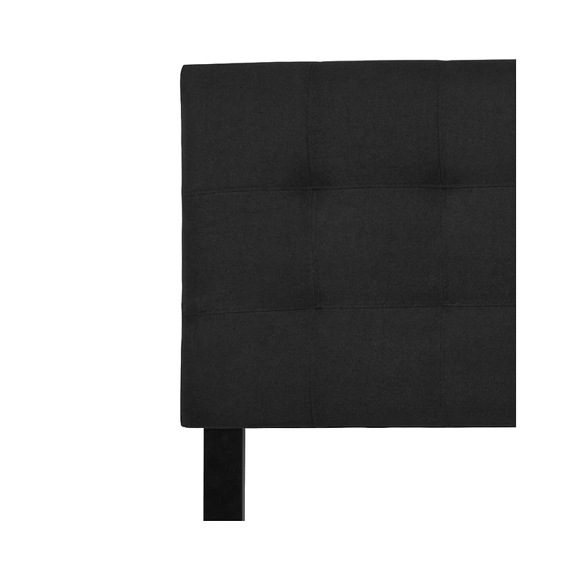 Quilted Tufted King Upholstered Headboard