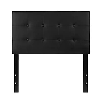 Button Tufted Twin Upholstered Headboard