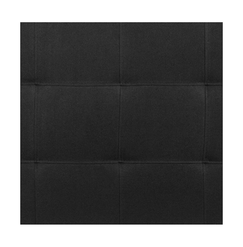 Quilted Tufted Queen Upholstered Headboard