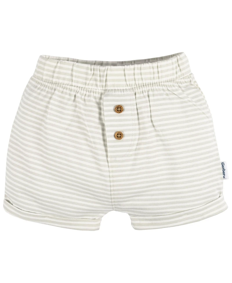 Gerber Baby Knit Short, 3-Pack
