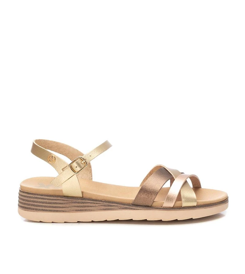 Women's Low Wedge Strappy Sandals By Xti