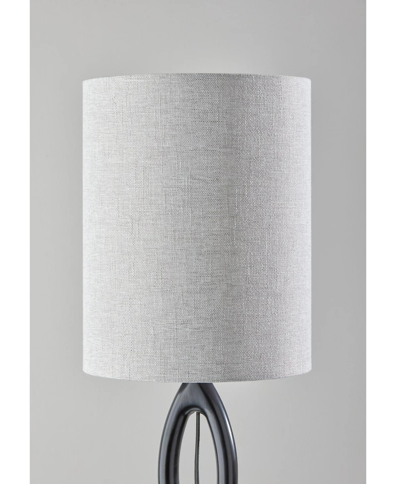 Adesso 61" Wood Mayfair Floor Lamp