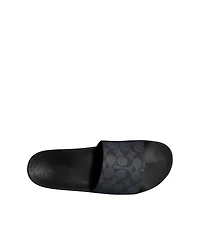 Coach Men's Signature Coated Canvas Pool Slide