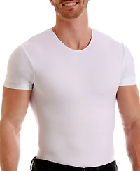 Men's Big & Tall Insta Slim Compression Short Sleeve Crew-Neck T-Shirt