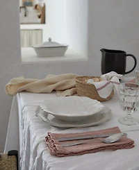 Casafina by Costa Nova Impressions White Dinner Plate