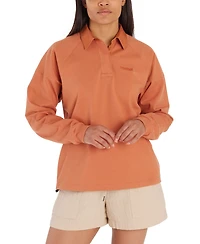 Marmot Women's Mountain Works Long-Sleeve Rugby Shirt