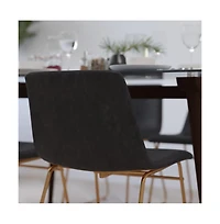 Carrollton 18 Inch Bucket Seat Dining Chairs, Set Of 2