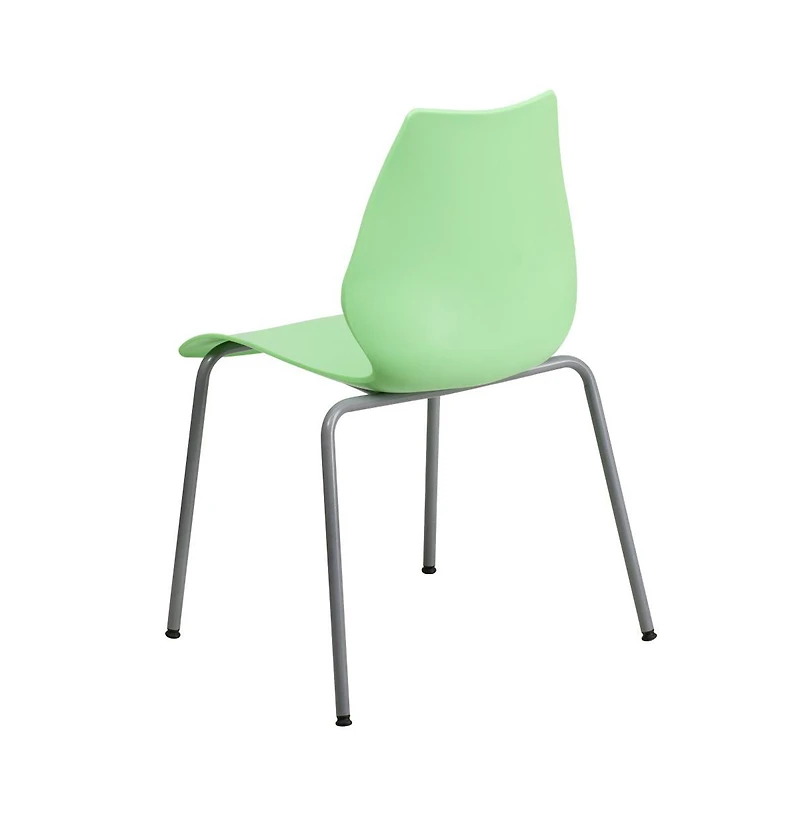 Multipurpose Home Office Stack Chair With Lumbar Support
