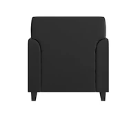 Chair With Clean Line Stitched Frame