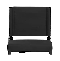 Set Of 2 500 Lb. Rated Lightweight Stadium Chair With Ultra-Padded Seat