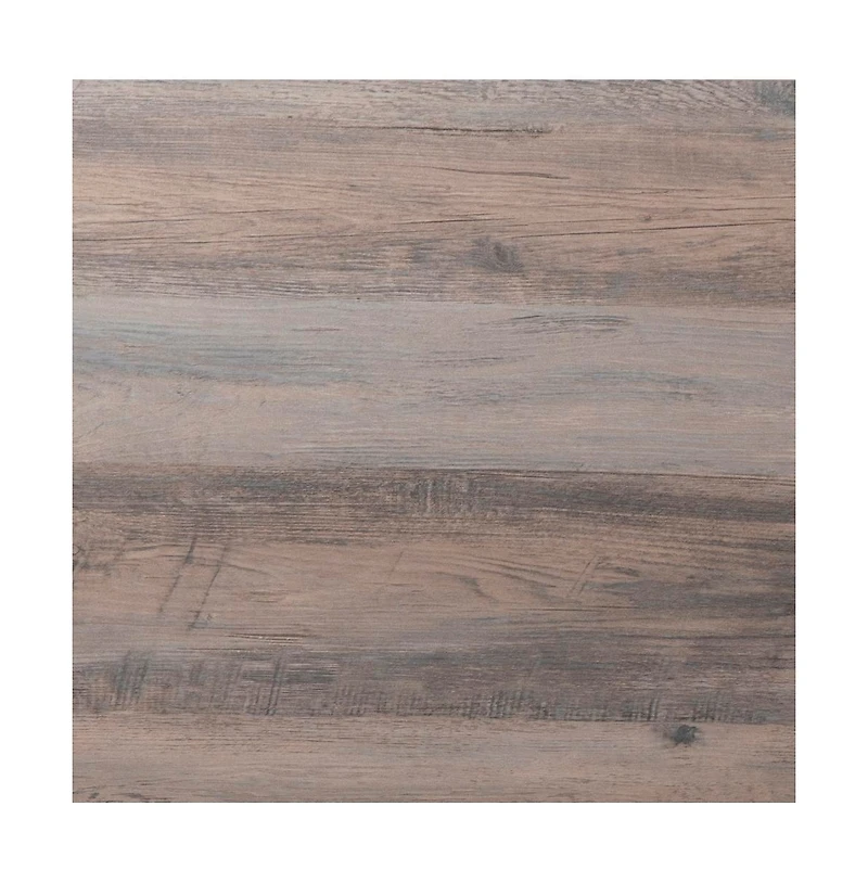 Merrick Lane Green River Modern Farmhouse Engineered Wood Sofa Table And Powder Coated Steel Accents