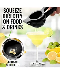 Premium Quality Metal Lemon Squeezer, Citrus Juicer, Manual Press