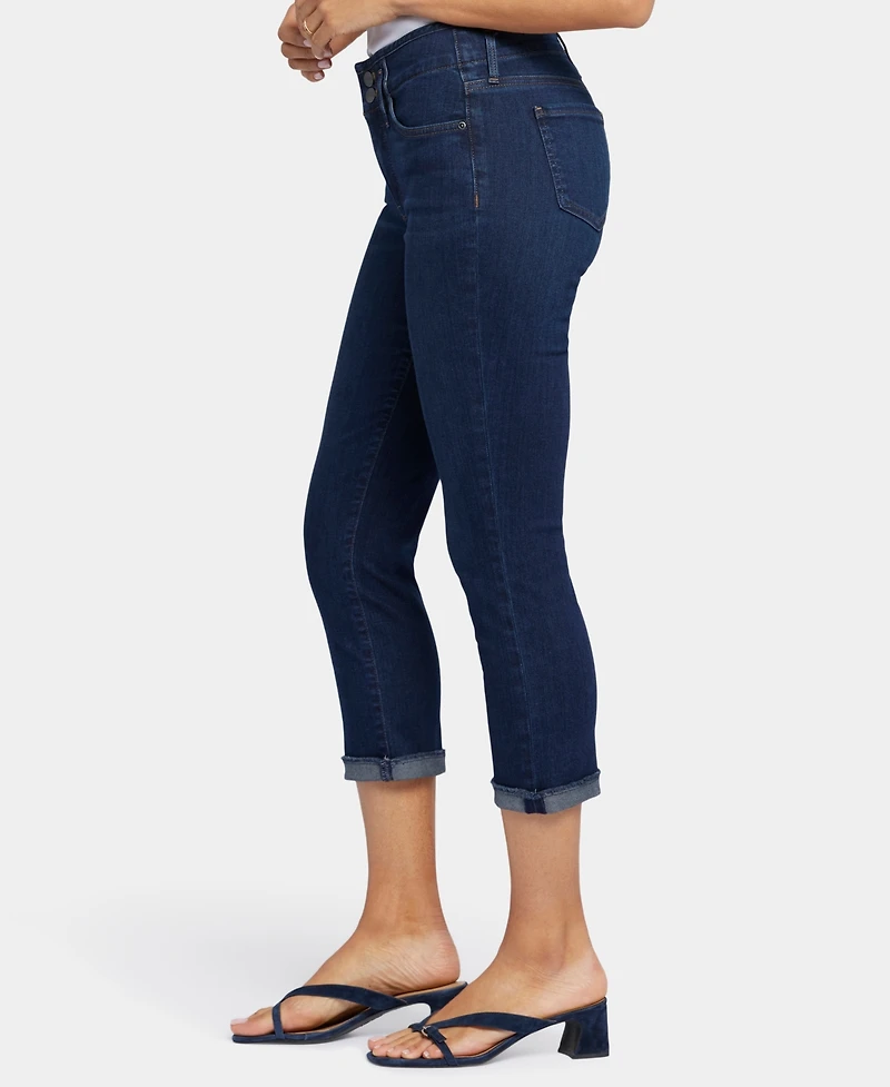Nydj Women's Chloe Capri Jeans with Cuffs