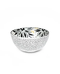 Portmeirion Sara Miller Artisanne Noir Rice Bowls, Set of 4