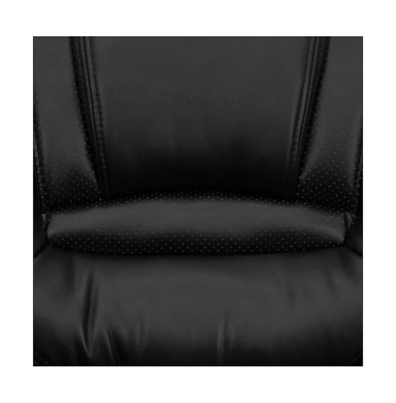 Emma+Oliver High Back Executive Swivel Ergonomic Office Chair With Accent Layered Seat/Back