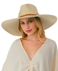 Marcus Adler Women's Straw Floppy Hat