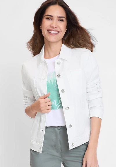 Olsen Women's Stretch Twill Jacket