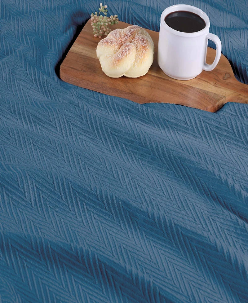 Superior Chevron All Season Cotton Blanket
