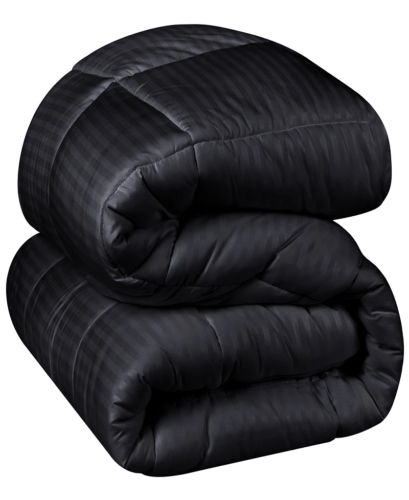 Superior Striped Down Alternative Comforter, King