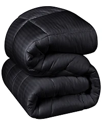 Superior Striped Down Alternative Comforter, King