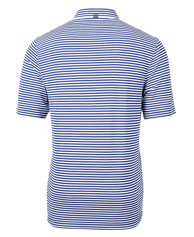Cutter & Buck Men's Virtue Eco Pique Stripe Recycled Polo