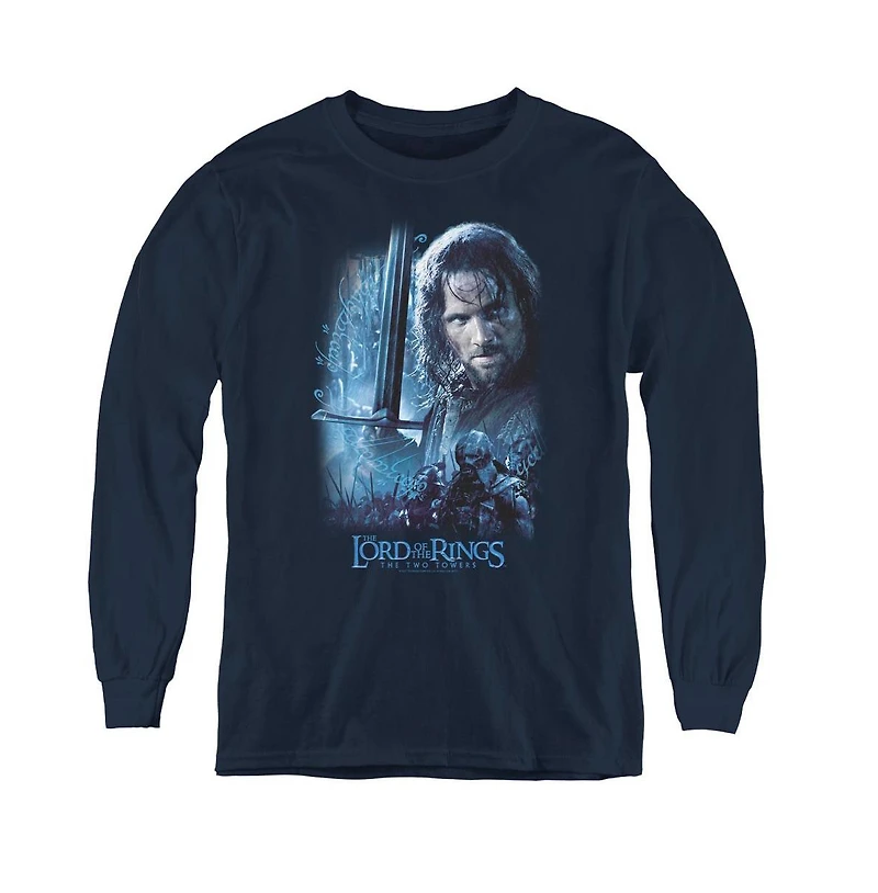 Lord Of The Rings Youth King Making Long Sleeve Sweatshirts