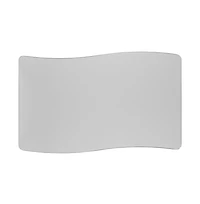 Emma+Oliver Mobile 28"Wx47.5"L Rectangle Wave Flexible Collaborative Adjustable Activity Table