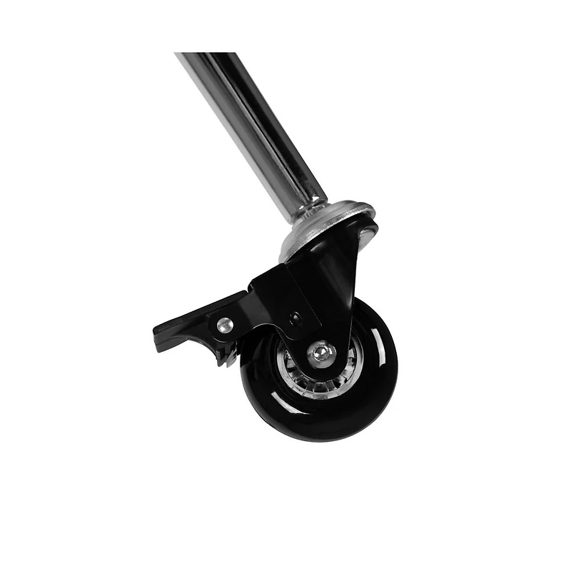 Emma+Oliver Mobile 26"W X 60"L Rectangle Wave Flexible Collaborative Adjustable Activity Table