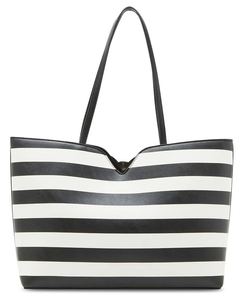 Betsey Johnson Striped Bow Tote