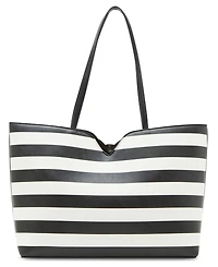 Betsey Johnson Striped Bow Tote