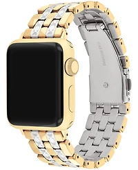 Coach Women's Two Tone Stainless Steel Apple Strap 38mm/40mm/41mm