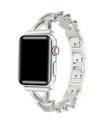 Posh Tech Womens Caroline Starburst Alloy Band For Apple Watch Collection