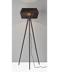 Adesso 61" Wood Montana Floor Lamp