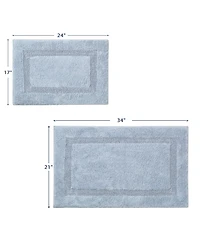 Nautica Peniston Solid Cotton Tufted 2-Pc. Bath Rug Set