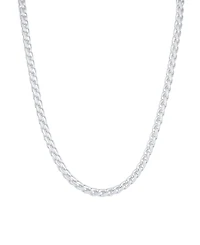 And Now This 18K Gold Plated or Silver Plated Wheat Chain Necklace