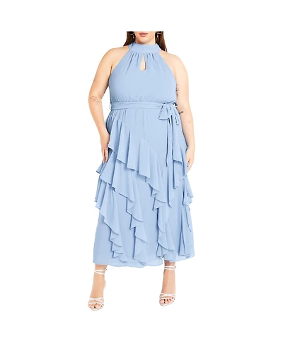 City Chic Plus Mandy Maxi Dress